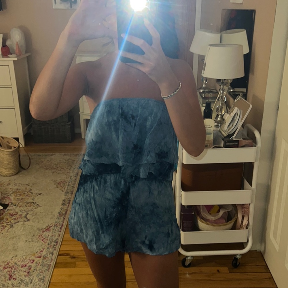 Tie Dye Beach romper